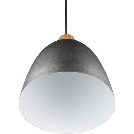 HLW LED LED Hanglamp Trion Jaguar - Rond, Mat Nikkel, Aluminium, 40W LED, E27 Fitting HLW LED LED Hanglamp Trion Jaguar - Rond, Mat Nikkel, Aluminium, 40W LED, E27 Fitting