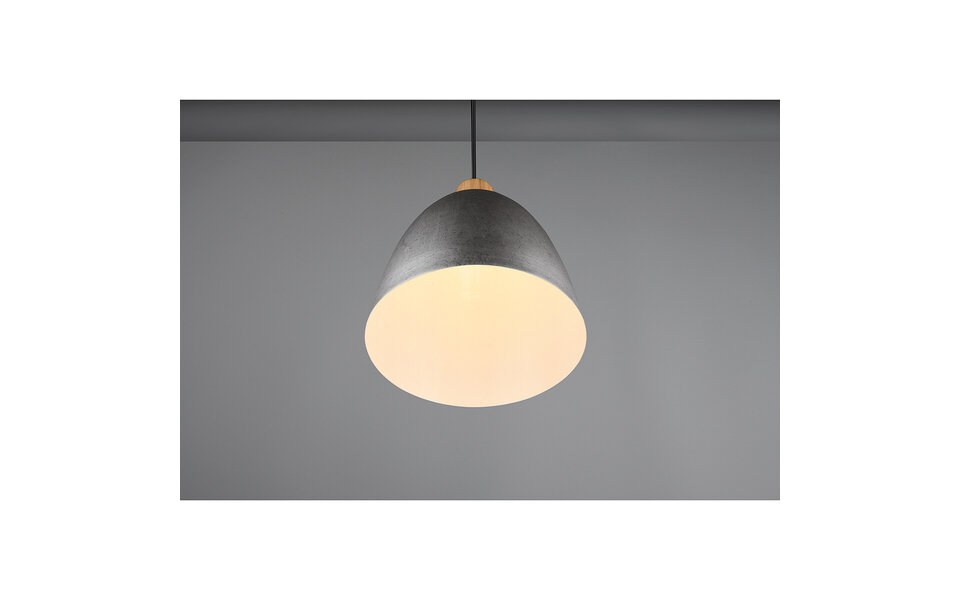 HLW LED LED Hanglamp Trion Jaguar - Rond, Mat Nikkel, Aluminium, 40W LED, E27 Fitting