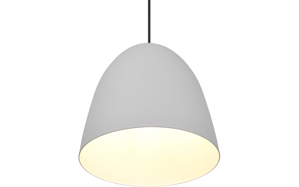 HLW LED Moderne Grijze LED Hanglamp - Trion Lopez 1-lichts Aluminium E27