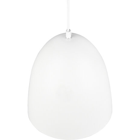 HLW LED Stijlvolle LED Hanglamp Trion Lopez - Witte LED Hanglamp met E27 Fitting, Mat Wit Aluminium HLW LED Stijlvolle LED Hanglamp Trion Lopez - Witte LED Hanglamp met E27 Fitting, Mat Wit Aluminium