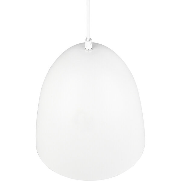 HLW LED Stijlvolle LED Hanglamp Trion Lopez - Witte LED Hanglamp met E27 Fitting, Mat Wit Aluminium HLW LED Stijlvolle LED Hanglamp Trion Lopez - Witte LED Hanglamp met E27 Fitting, Mat Wit Aluminium