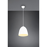 HLW LED Stijlvolle LED Hanglamp Trion Lopez - Witte LED Hanglamp met E27 Fitting, Mat Wit Aluminium HLW LED Stijlvolle LED Hanglamp Trion Lopez - Witte LED Hanglamp met E27 Fitting, Mat Wit Aluminium