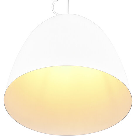 HLW LED LED Hanglamp Mat Wit - Trion Lopez XL, Rond, Aluminium, E27 Fitting HLW LED LED Hanglamp Mat Wit - Trion Lopez XL, Rond, Aluminium, E27 Fitting