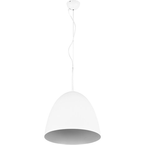 HLW LED LED Hanglamp Mat Wit - Trion Lopez XL, Rond, Aluminium, E27 Fitting HLW LED LED Hanglamp Mat Wit - Trion Lopez XL, Rond, Aluminium, E27 Fitting