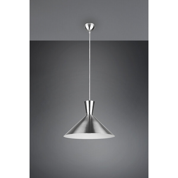 HLW LED LED Hanglamp Trion Ewomi - Rond, Mat Nikkel, Aluminium, E27 Fitting, Ø35cm HLW LED LED Hanglamp Trion Ewomi - Rond, Mat Nikkel, Aluminium, E27 Fitting, Ø35cm