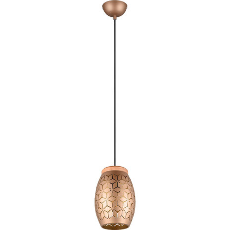 HLW LED LED Hanglamp Metalen Coffee - Energiezuinige LED Lamp met E27 Fitting HLW LED LED Hanglamp Metalen Coffee - Energiezuinige LED Lamp met E27 Fitting