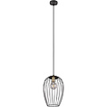 Moderne Verstelbare Metalen LED Hanglamp - Zwarte LED Lamp E27 Fitting