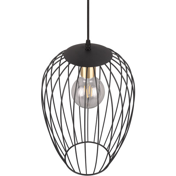 HLW LED Moderne Verstelbare Metalen LED Hanglamp - Zwarte LED Lamp E27 Fitting HLW LED Moderne Verstelbare Metalen LED Hanglamp - Zwarte LED Lamp E27 Fitting