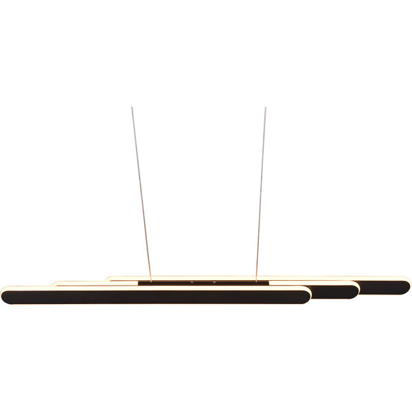 HLW LED Zwarte Metalen LED Hanglamp 48W - Trion Clio Rond & Aanpasbaar HLW LED Zwarte Metalen LED Hanglamp 48W - Trion Clio Rond & Aanpasbaar