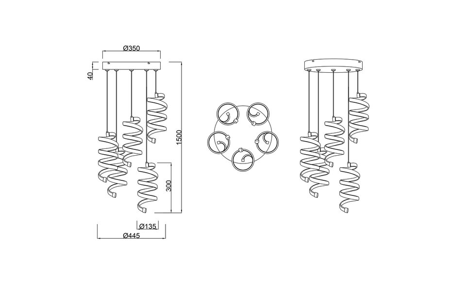 HLW LED Ronde Metalen LED Hanglamp 8W - Witte LED Lamp Neutraal Wit 4000K Dimbaar HLW LED Ronde Metalen LED Hanglamp 8W - Witte LED Lamp Neutraal Wit 4000K Dimbaar