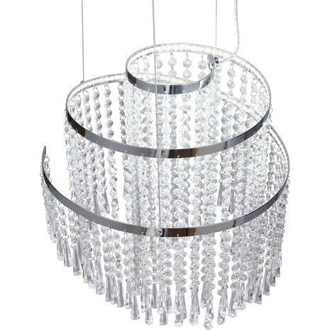 HLW LED Trion Mop Dimbare LED Hanglamp 30W - Metalen LED Lamp met Afstandsbediening