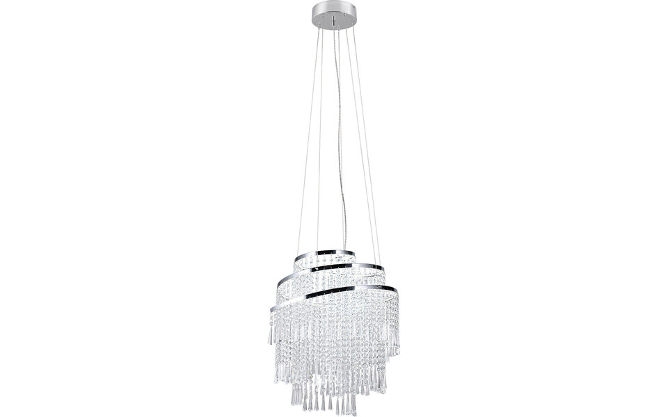 HLW LED Dimbare LED Hanglamp Trion Mop 38W - Metalen LED Lamp met Aanpasbare Kleur