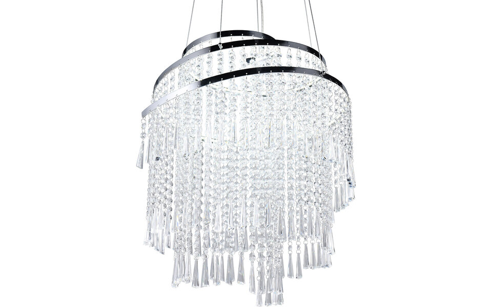HLW LED Dimbare LED Hanglamp Trion Mop 38W - Metalen LED Lamp met Aanpasbare Kleur
