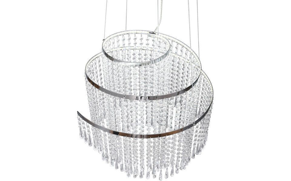 HLW LED Dimbare LED Hanglamp Trion Mop 38W - Metalen LED Lamp met Aanpasbare Kleur