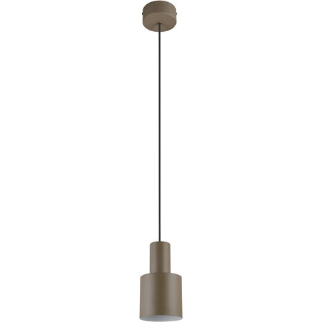 HLW LED Moderne LED Hanglamp - Metalen LED Lamp Taupe met E27 Fitting HLW LED Moderne LED Hanglamp - Metalen LED Lamp Taupe met E27 Fitting