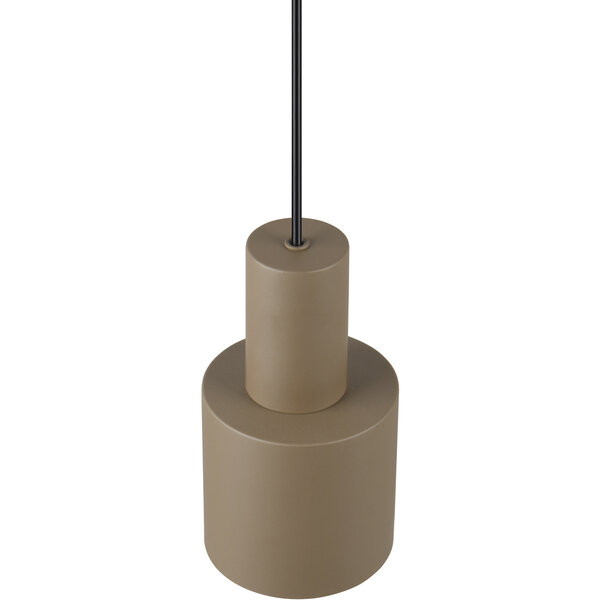 HLW LED Moderne LED Hanglamp - Metalen LED Lamp Taupe met E27 Fitting HLW LED Moderne LED Hanglamp - Metalen LED Lamp Taupe met E27 Fitting