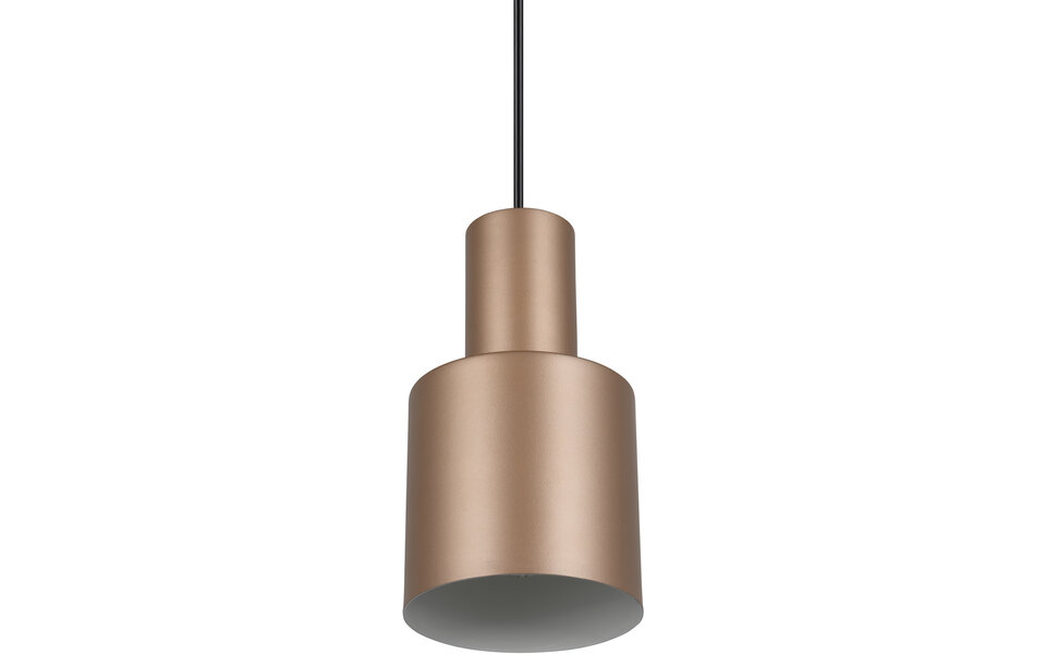 HLW LED Metalen LED Hanglamp Trion Dago - Koffiekleur, Verstelbaar, E27 Fitting
