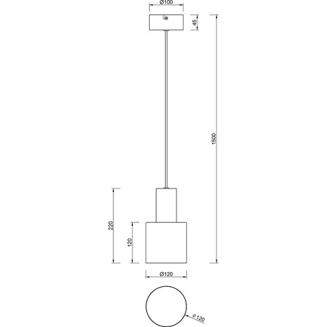 HLW LED Metalen LED Hanglamp Trion Dago - Koffiekleur, Verstelbaar, E27 Fitting HLW LED Metalen LED Hanglamp Trion Dago - Koffiekleur, Verstelbaar, E27 Fitting