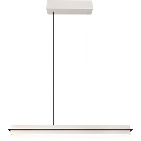 HLW LED Moderne Grijze Metalen LED Hanglamp Trion Semih 22W met Aanpasbare Kleur