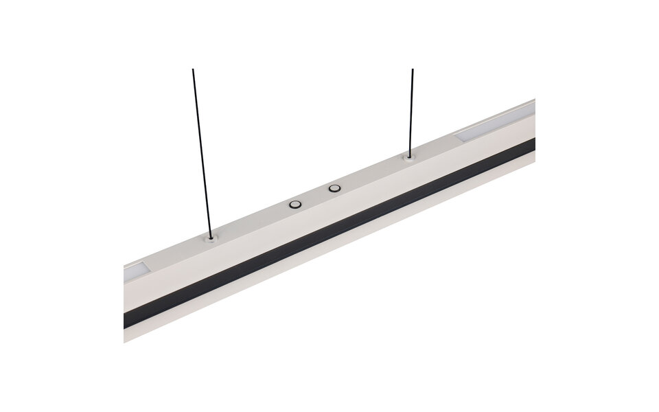HLW LED Moderne Grijze Metalen LED Hanglamp Trion Semih 22W met Aanpasbare Kleur HLW LED Moderne Grijze Metalen LED Hanglamp Trion Semih 22W met Aanpasbare Kleur