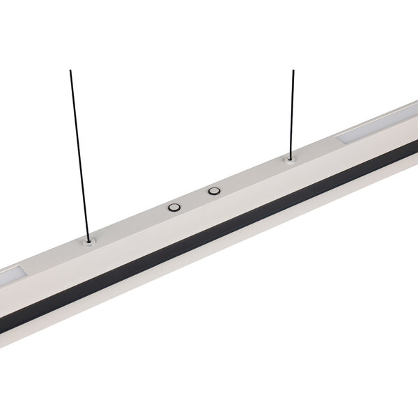 HLW LED Moderne Grijze Metalen LED Hanglamp Trion Semih 22W met Aanpasbare Kleur