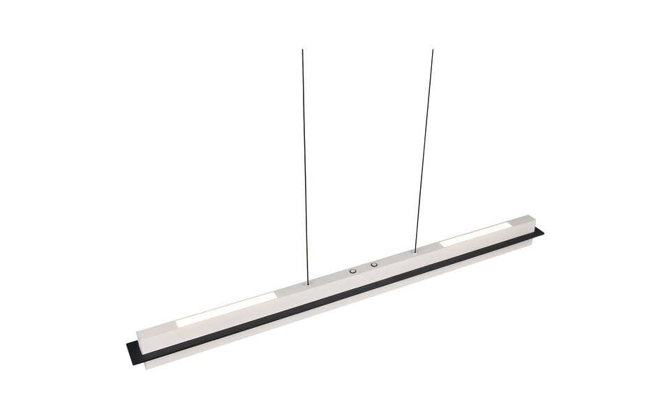 HLW LED Moderne Grijze Metalen LED Hanglamp Trion Semih 22W met Aanpasbare Kleur HLW LED Moderne Grijze Metalen LED Hanglamp Trion Semih 22W met Aanpasbare Kleur
