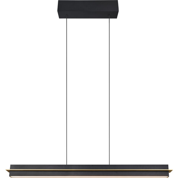 HLW LED LED Hanglamp Trion Semih - Metalen Zwarte LED Hanglamp 22W met Aanraakschakelaar HLW LED LED Hanglamp Trion Semih - Metalen Zwarte LED Hanglamp 22W met Aanraakschakelaar