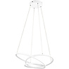 HLW LED Trion Alvin Dimbare LED Hanglamp 34W - Mat Wit Metalen Rond Design