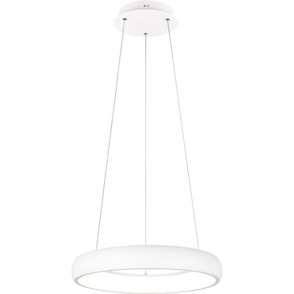 HLW LED Moderne Dimbare LED Hanglamp 29W - Metalen Witte LED Lamp Trion Kardo HLW LED Moderne Dimbare LED Hanglamp 29W - Metalen Witte LED Lamp Trion Kardo