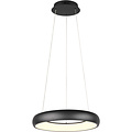 Trion Kardo 29W Dimbare Zwarte Metalen LED Hanglamp met Aanpasbare Kleur