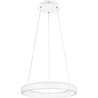 HLW LED 38W Dimbare LED Hanglamp - Metalen & Witte LED Lamp met Aanpasbare Kleur