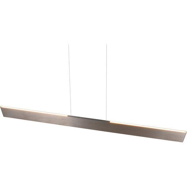 HLW LED LED Hanglamp Trion Hala 35W - Metalen Design, Mat Nikkel & Aanraakschakelaar HLW LED LED Hanglamp Trion Hala 35W - Metalen Design, Mat Nikkel & Aanraakschakelaar