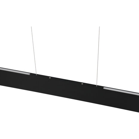 HLW LED Trion Hala 35W LED Hanglamp - Mat Zwart, Metalen Design & Verstelbare Kleur