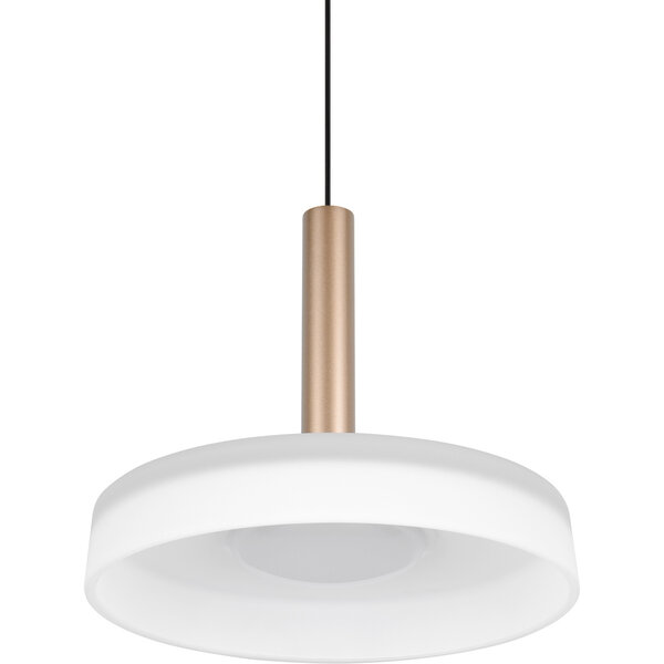 HLW LED Dimbare Metalen LED Hanglamp 10W - Warm Wit 3000K - Trion Lester