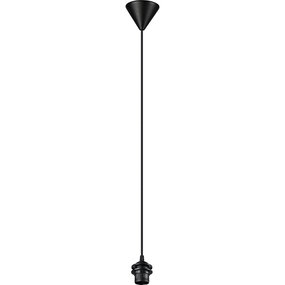Zwarte LED Hanglamp - Stoffen LED Hanglamp Trion Alpar Zwarte LED Hanglamp - Stoffen LED Hanglamp Trion Alpar