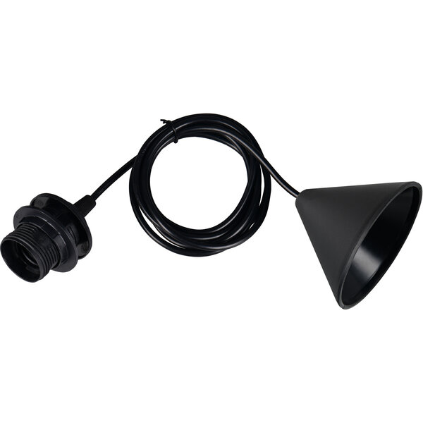 HLW LED Moderne Stoffen LED Hanglamp - Zwarte LED Hanglamp Trion Alpar E27 HLW LED Moderne Stoffen LED Hanglamp - Zwarte LED Hanglamp Trion Alpar E27