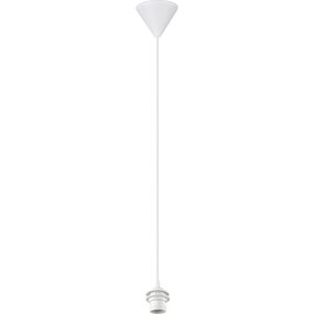 LED Hanglamp Trion Alpar - Witte Stoffen LED Hanglamp 12cm LED Hanglamp Trion Alpar - Witte Stoffen LED Hanglamp 12cm