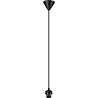 HLW LED Stoffen LED Hanglamp Zwart - Trion Alpar 1-lichts Rond 12cm E27