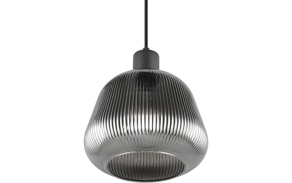 HLW LED LED Hanglamp Trion Arif - Zwarte Metalen LED Hanglamp met E27 Fitting