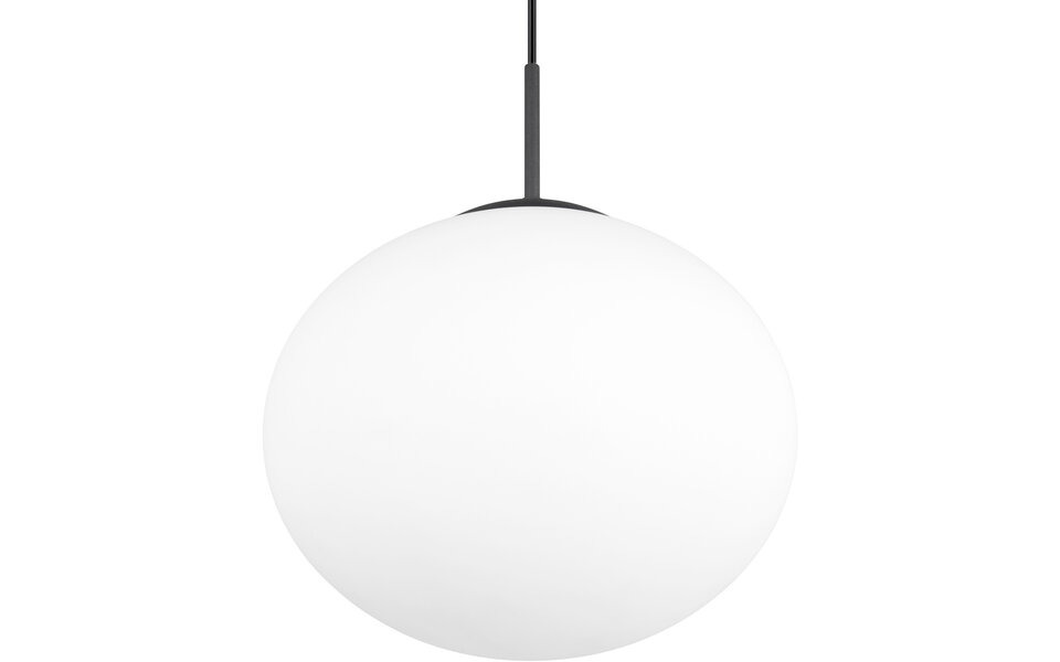 HLW LED Stijlvolle Zwarte LED Hanglamp - Metalen LED Hanglamp Trion Ferdi met E27