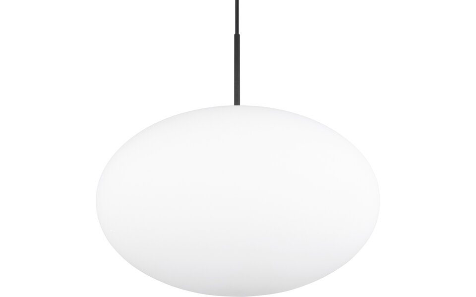 HLW LED Zwarte LED Hanglamp van Metaal - Trion Ferdi 40cm, E27, Verstelbaar