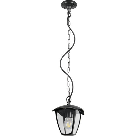 HLW LED Zwarte LED Hanglamp Trion Kadenta met E27 Fitting - Modern & Energiezuinig