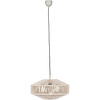 LED Hanglamp Trion Silka - Metalen Witte Hanglamp 46cm