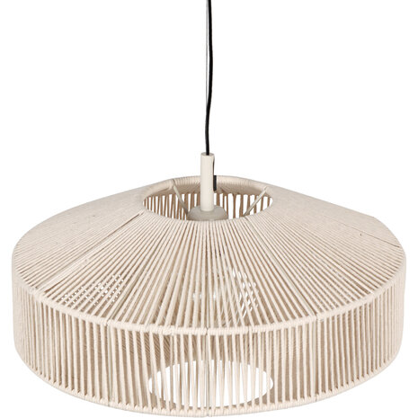 HLW LED Stijlvolle LED Hanglamp Trion Silka - Metalen Witte LED Hanglamp 46cm, E27 Fitting HLW LED Stijlvolle LED Hanglamp Trion Silka - Metalen Witte LED Hanglamp 46cm, E27 Fitting