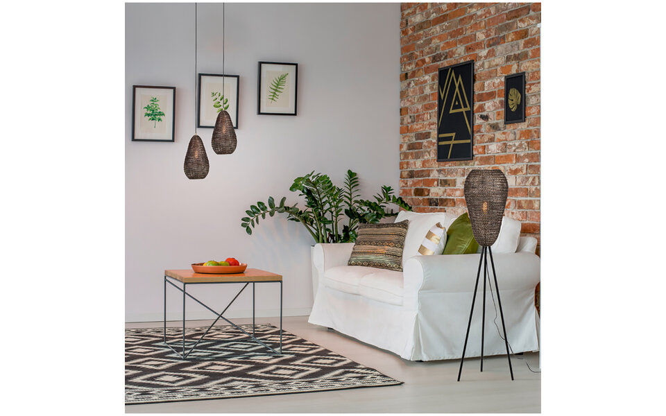 HLW LED Elegant Metalen LED Hanglamp - Bronzen LED Lamp 23 cm Rond - Verstelbaar