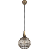Metalen LED Hanglamp Oud Brons - Trion Sorana 1-lichts