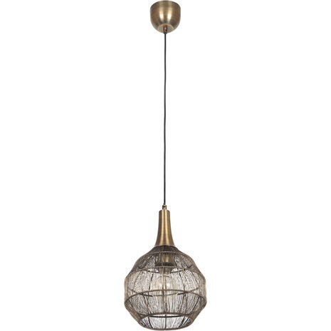 HLW LED Bronzen LED Hanglamp - Metalen LED Lamp Trion Sorana | E27 Fitting HLW LED Bronzen LED Hanglamp - Metalen LED Lamp Trion Sorana | E27 Fitting