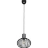 HLW LED Zwarte Metalen LED Hanglamp Trion Alia - 33cm, E27, 1-lichts HLW LED Zwarte Metalen LED Hanglamp Trion Alia - 33cm, E27, 1-lichts