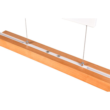 HLW LED 45W LED Hanglamp - Mat Wit, Metalen LED Hanglamp Trion Trojan Up and Down