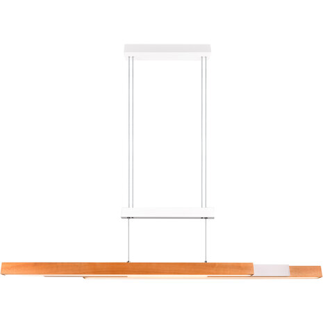 HLW LED 45W LED Hanglamp - Mat Wit, Metalen LED Hanglamp Trion Trojan Up and Down